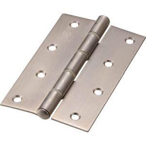 【メール便選択可】トラスコ ST-888NR-127HL ステンレス製厚口蝶番 ナイロンリング入 全...