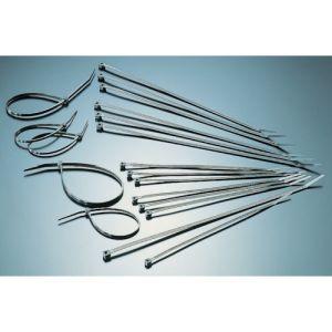 【メール便選択可】トラスコ TRCV-200W ケーブルタイ 幅4.6mm×203mm 最大結束Φ5...