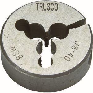【メール便選択可】トラスコ T25D-1/8W40 丸ダイス 25径 ウイットねじ 1/8W40  SKS TRUSCOの商品画像