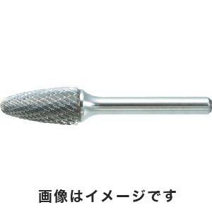 【メール便選択可】トラスコ TB3C190S 超硬バー 砲弾型 Φ19×刃長25×軸6 シングルカッ...