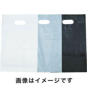 カラーポリ手提げ袋S 0.08×250×400 白 20枚入 F-2540W