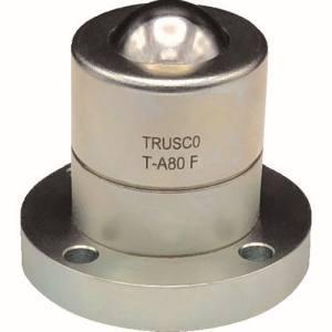 トラスコ T-A80F ボールキャスター 切削加工品 フランジタイプ TRUSCO