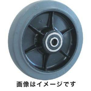 トラスコ TYSW-100G TYSシリーズ 車輪のみ グレーゴム 100Φ TRUSCO