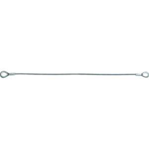 トラスコ ワイヤロープスリング Eタイプ アルミロック 12mm×2m TWEL-12S2