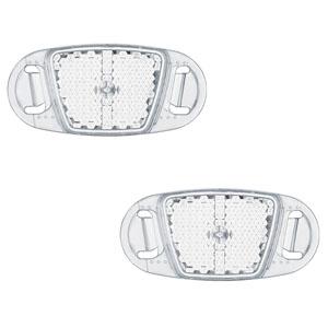 【メール便選択可】キャットアイ RR-345-WUW ホイールリフレクター クリアー