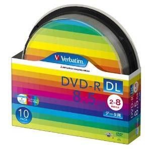 バーベイタム DHR85HP10SV1 DVD-R DVDR DL 8倍速10枚 データ用 Verb...