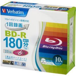 バーベイタム VBR130RP10V1 バーベイタム BD-R 25GB 10枚 6倍速 ブルーレイディスク Verbatim｜akibaoo