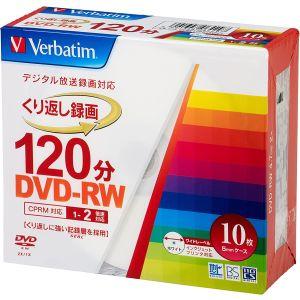 バーベイタム VHW12NP10V1 DVD-RW 録画用 約120分 10分 2倍速 CPRM｜akibaoo