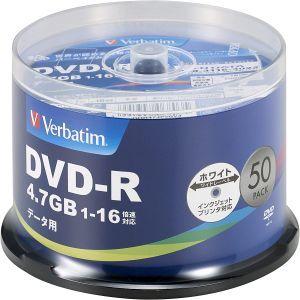 バーベイタム DHR47JP50V4 データ用DVD-R 4.7GB 50枚 16倍速 Verbatim｜akibaoo