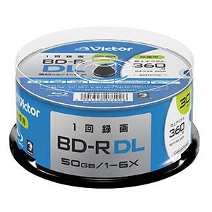 ビクター VBR260RP30SJ2 BD-R DL BDR DL 50GB 6倍速30枚