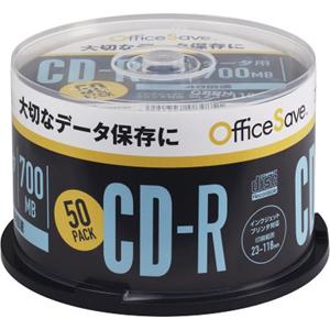 バーベイタム OSSR80FP50 データ用CD-R 48倍速 50枚 Officesave