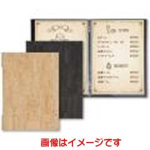 シンビ CORK-302 メニューブック B5 黒