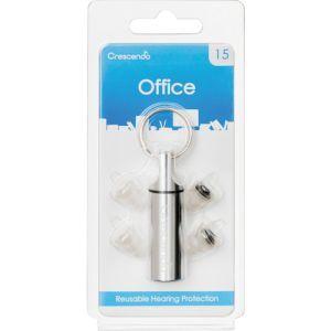 【メール便選択可】Crescendo PR-1627 耳栓 騒音吸収フィルター Office NRR...