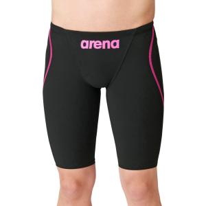 アリーナ メンズ 競泳用水着 ハーフスパッツ arena ARN1011M BKPK