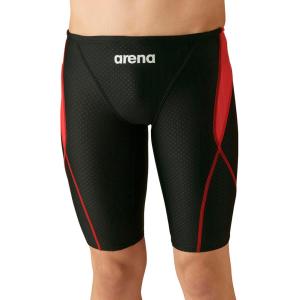 アリーナ ＦＩＮＡ承認 アクアレーシング マスターズスパッツ メンズ ブラック×レッド arena ARN2052M BKRDの商品画像