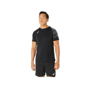 アシックス DRYSSTSHIRT パフォーマンスブラック×メトロポリス asics 2051A329 001の商品画像