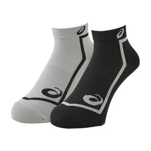 【送料２９０円】アシックス 2足組ソックス ストーングレー asics 3093A026 020｜あきちゃん堂
