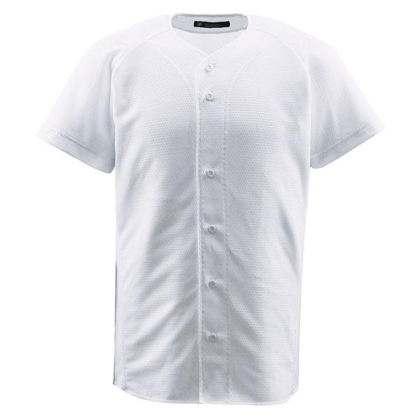 【送料無料】デサント フルオープンシャツ Ｓホワイト DESCENTE DB1010 SWHT