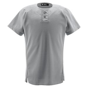 デサント ユニフォームシャツ ハーフボタンシャツ シルバー DESCENTE DB1012 SLVの商品画像