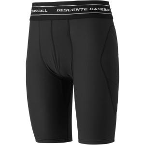 デサント パッド付きスライディングパンツ ブラック DESCENTE STD692P BLK｜あきちゃん堂