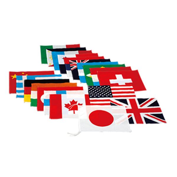 【送料無料】エバニュー EKA381 万国旗２０カ国（旗のみ） EVERNEW