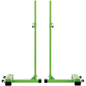 【送料無料】エバニュー EKD427 バドミントン支柱移動式 ＳＳ EVERNEW