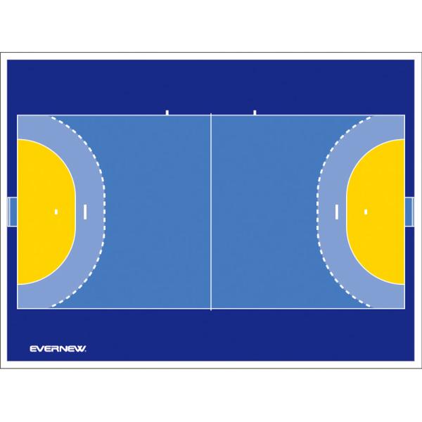 エバニュー EKD922 4 カラー作戦板 スタンド付 ハンドボール EVERNEW