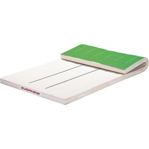 【送料無料】エバニュー EKM409 ５ｃｍ厚指導ライン入りマットすべり止付 １２０×２４０ EVE...