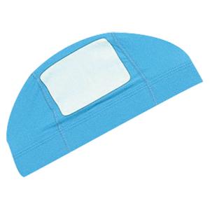 【送料２９０円】フットマーク スイムキャップタッチネーム（フリー） サックス FOOTMARK 101115 06