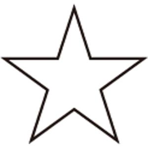 フットマーク マーク 星マーク シロ FOOTM...の商品画像