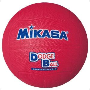 【在庫処分】ミカサ 教育用ドッジボール１号 レッド MIKASA D1 R｜akichan-do