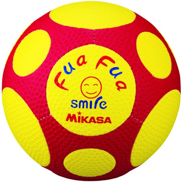 ミカサ ふあふあサッカー４号（黄／赤） MIKASA FFF4YR