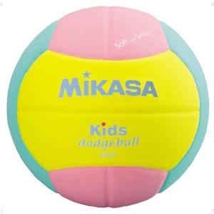 【送料無料】ミカサ キッズドッジボール二号 イエローピンク MIKASA SD20YP｜akichan-do