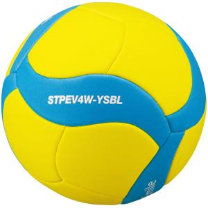 【送料無料】ミカサ スマイルバレー４号 マシーン縫い ＳＴＰＥＶ４Ｗ キ×SAXBL MIKASA STPEV4W YSBL