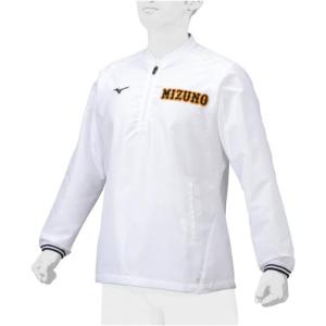 ミズノ 読売ジャイアンツモデル トレーニングジャケット (長袖) ホワイト Mizuno 12JE1J1501の商品画像