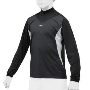 ミズノ トレーニングジャケット ［ジュニア］ ブラック×ホワイト Mizuno 12JE8J3309の商品画像