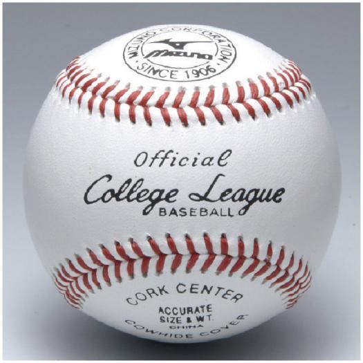 【送料無料】ミズノ 硬式用／カレッジリーグ高校試合球(1ダース) Mizuno 1BJBH10700...