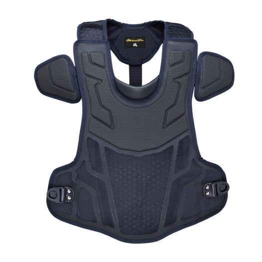 ミズノ ミズノプロ 號SAKEBI 硬式用プロテクター(高校野球ルール対応モデル) ネイビー Miz...