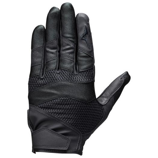 【送料２９０円】ミズノ ミズノプロ 守備手袋(捕手用)左手用 ブラック×ブラック（掌/ブラック） M...