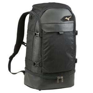 【送料無料】ミズノ グローバルエリート バックパックナイロン(40L) ブラック Mizuno 1F...