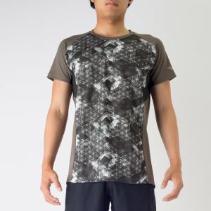 ミズノ ドライベクターＴシャツ ダークガルグレー Mizuno 32MA7106 05の商品画像