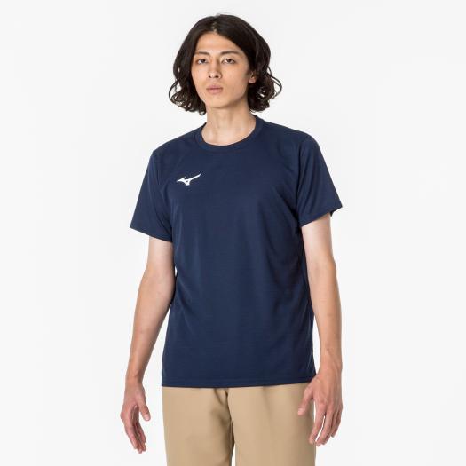 ミズノ Tシャツ（ユニセックス） ドレスネイビー Mizuno 32MAA15614