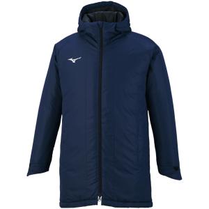 5％OFF】 ミズノ ブレスサーモ 中綿ミドル丈コート（L）新品未使用品