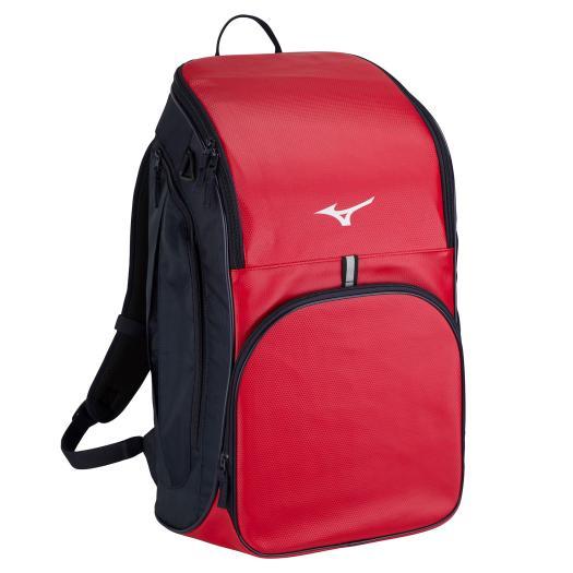 ミズノ チームバックパック(40L) レッド Mizuno 33JD310862