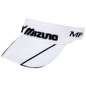 ミズノ MP バイザー メンズ ホワイト Mizuno 52MW6A21 01の商品画像