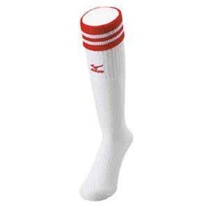 【在庫処分】【送料２９０円】ミズノ ハイソックス（ソフトボール） レッド Mizuno 52UA148 62