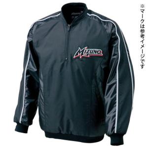 美良品 MIZUNO ミズノ ジャケット ミズノ ハーフZIPジャケット長袖 ブラック Mizuno 52WW189 09 - 最