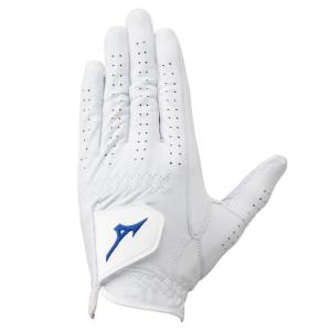 【送料２９０円】ミズノ 手袋／驚革SG(キョウカク)／左手(ゴルフ)（メンズ） ホワイト Mizuno 5MJML40501｜akichan-do