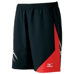 ミズノ ゲームパンツ ブラック×レッド Mizuno 62JB6001 96