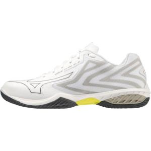 一度のみ使用ミズノバドミントンシューズ ウエーブクローEL24E WIDE MIZUNO ミズノ バドミントンシューズ ウエーブクロー EL 2